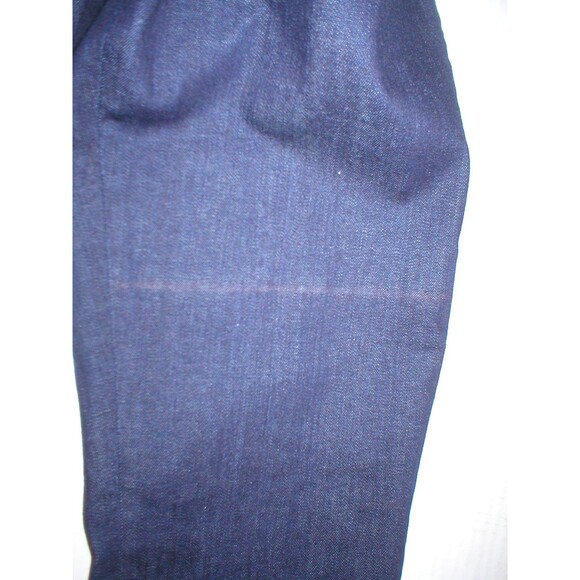 New J Brand Jeans Very Dark Blue Crop Skinny 32 Mid Rise Womens 850 Clean Rinse - Picture 7 of 8